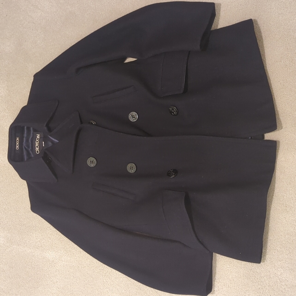 Croydon Pea Coat. Men's size 40. Navy Blue.